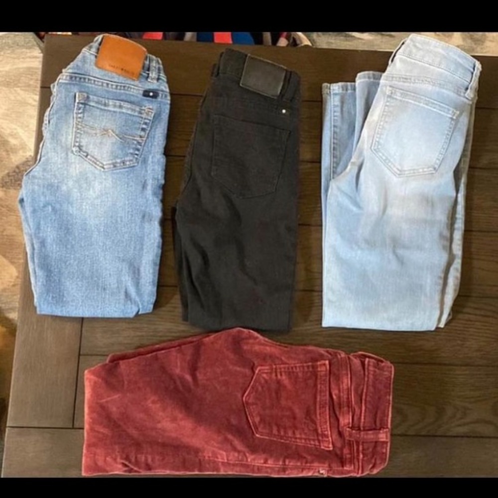 Girls jeans pants 8 10